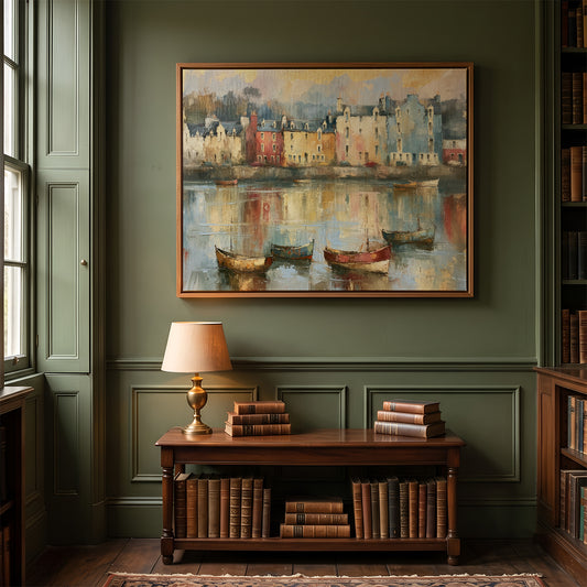 Painting in a Lifestyle Setting