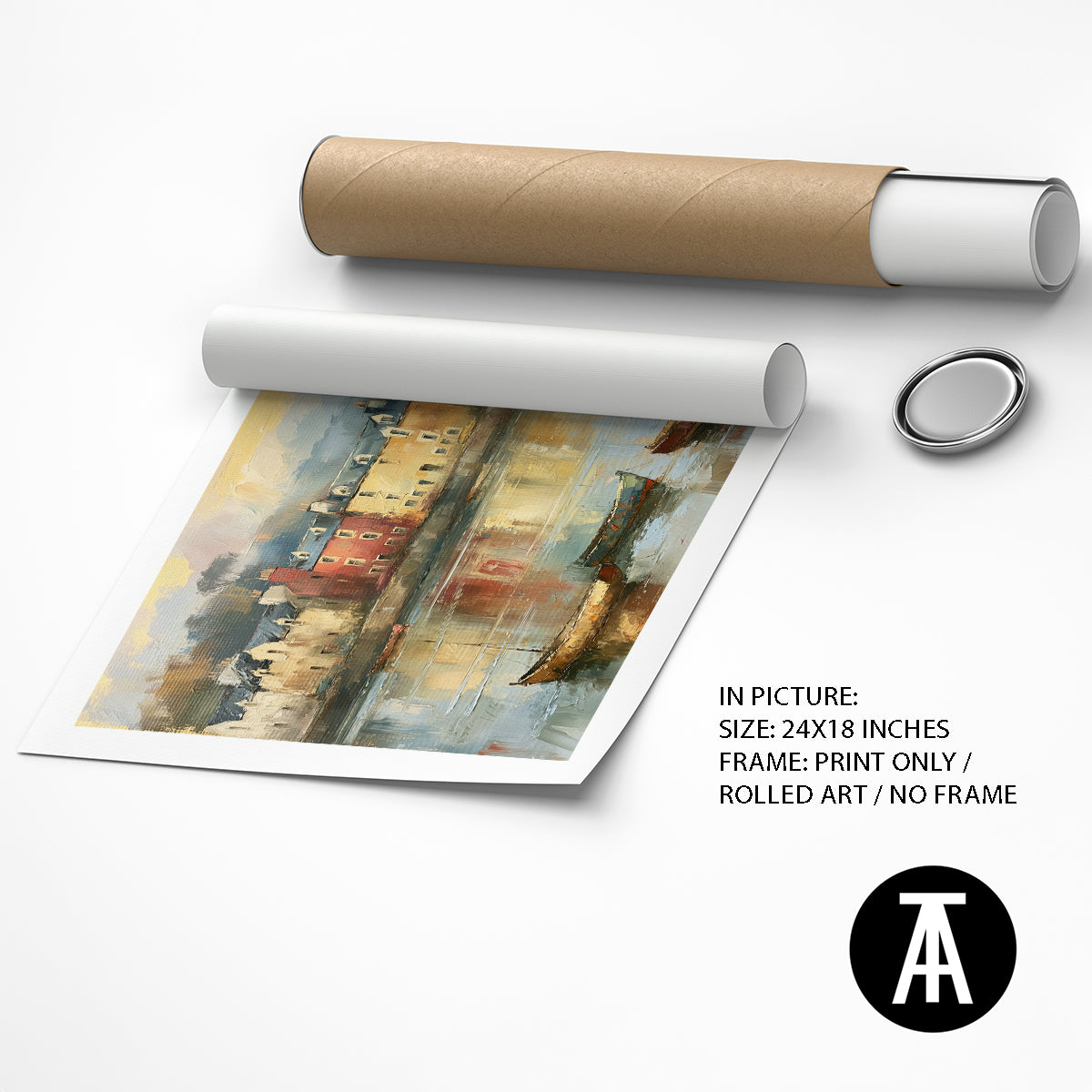 Artwork as Print Only or Rolled Art