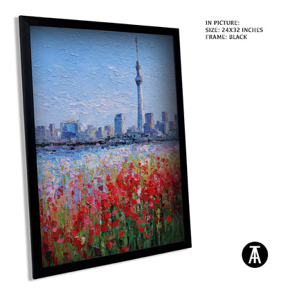 Artwork in Metal Earling Silver Frame