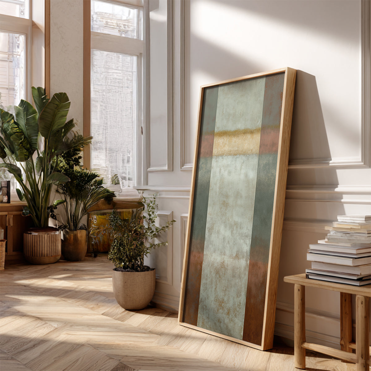 Indian Artwork in a Lifestyle Setting