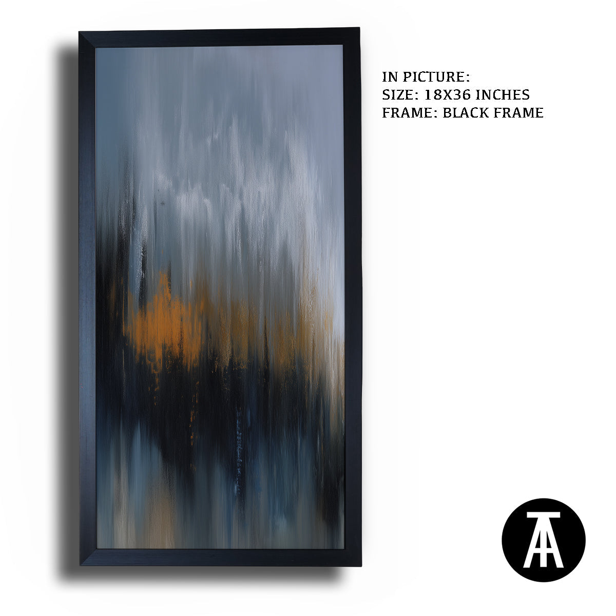 Artwork in Metal Earling Silver Frame