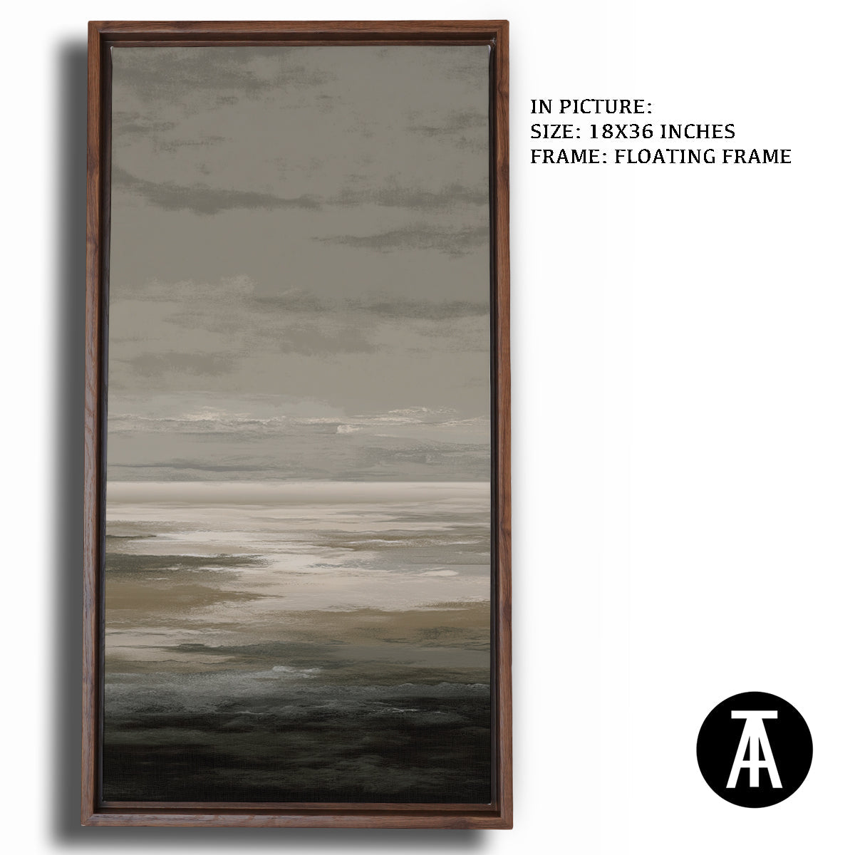 Artwork in Floating Frame