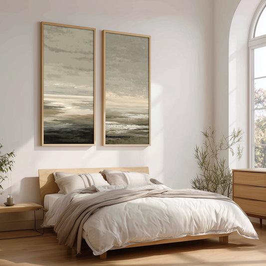 Abstract Artwork Set in a Lifestyle Setting