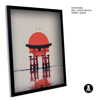 Artwork in Metal Earling Silver Frame