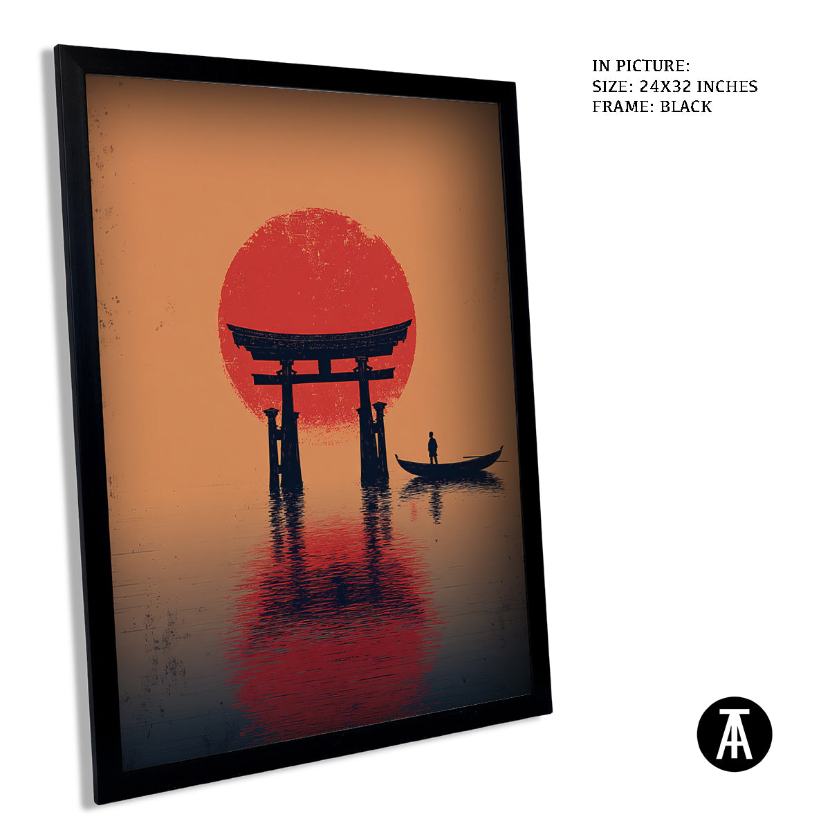 Artwork in Metal Earling Silver Frame