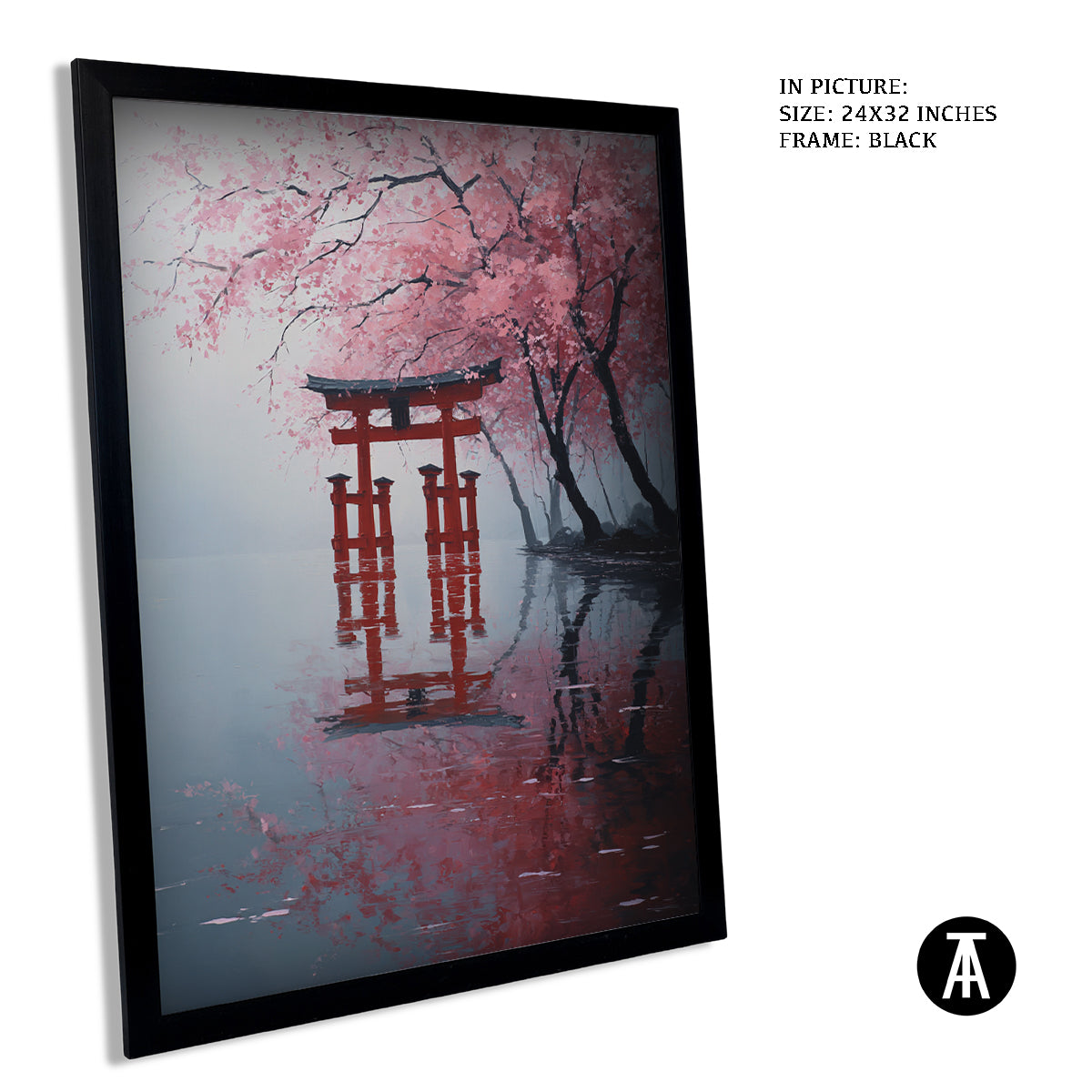 Artwork in Metal Earling Silver Frame