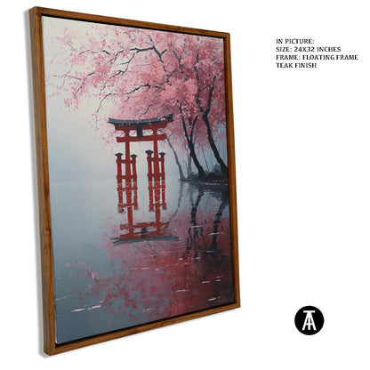 Artwork in Floating Frame