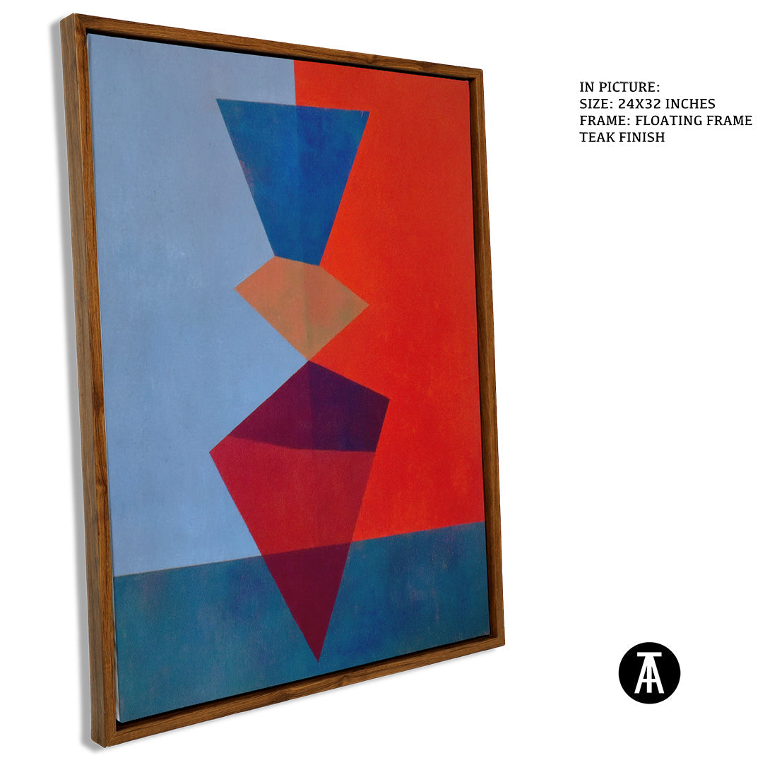 Artwork in Floating Frame