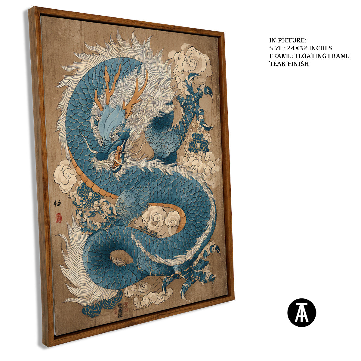 Artwork in Floating Frame