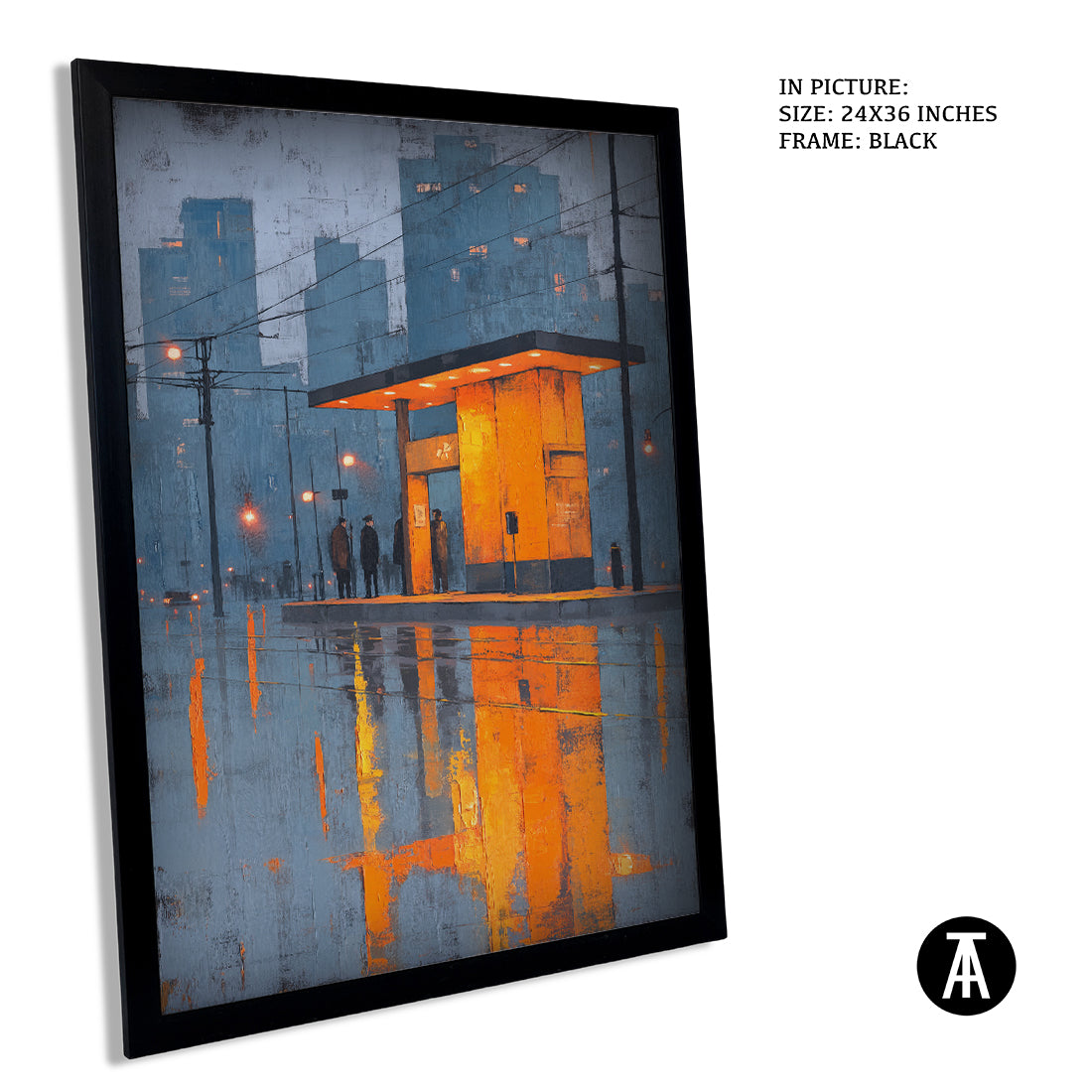 Artwork in Black Frame