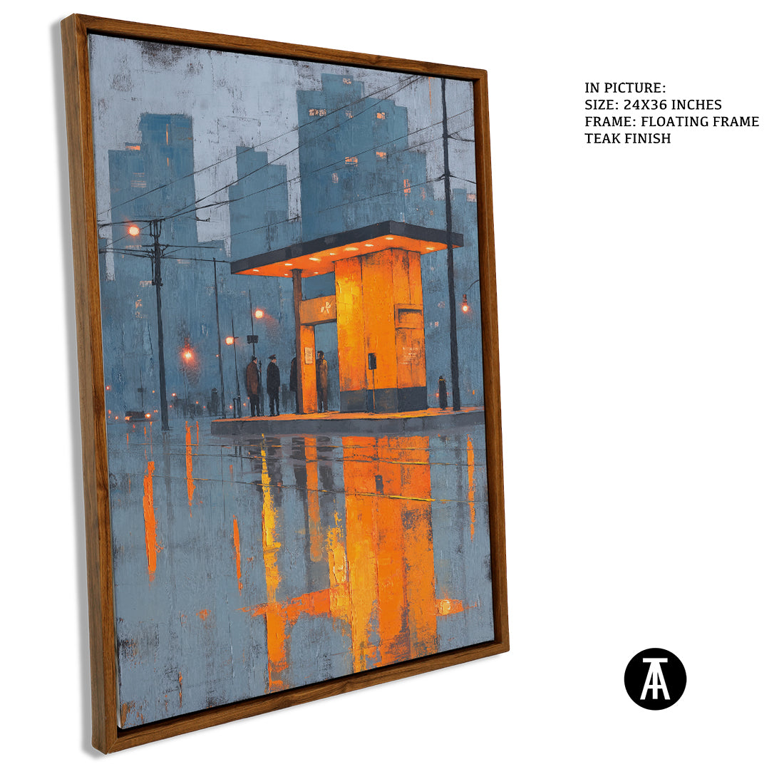 Artwork in Floating Frame