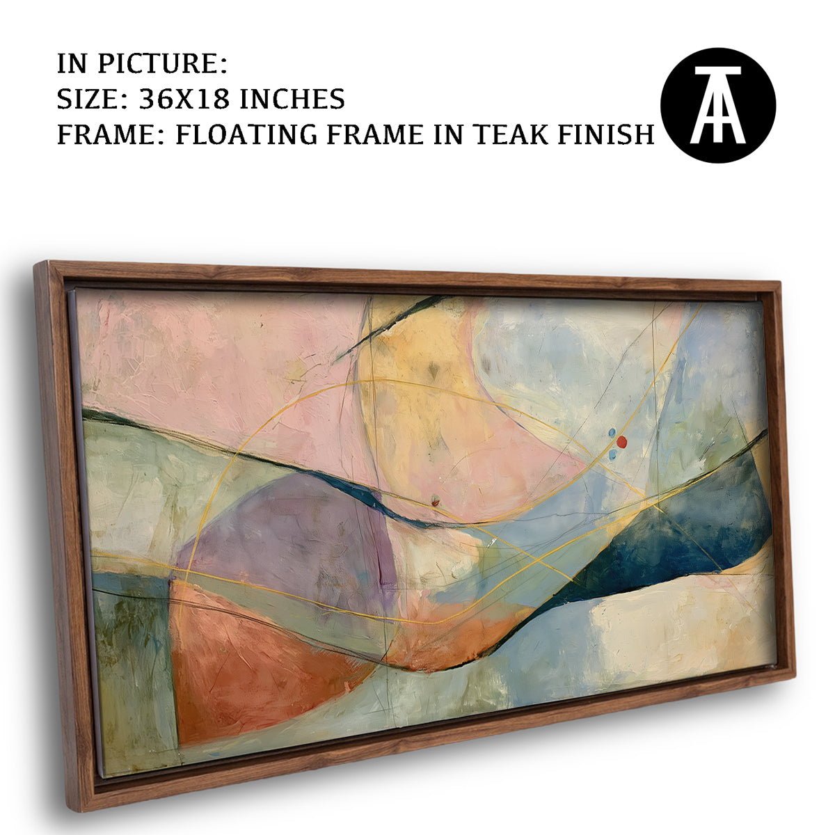 Artwork in Floating Frame