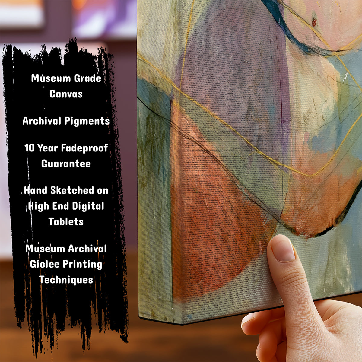 Information about Abstract Art Print