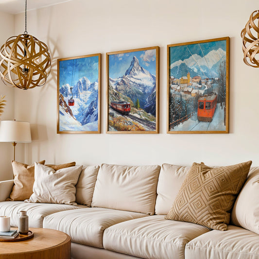 Gallery Wall Set in Lifestyle Setting