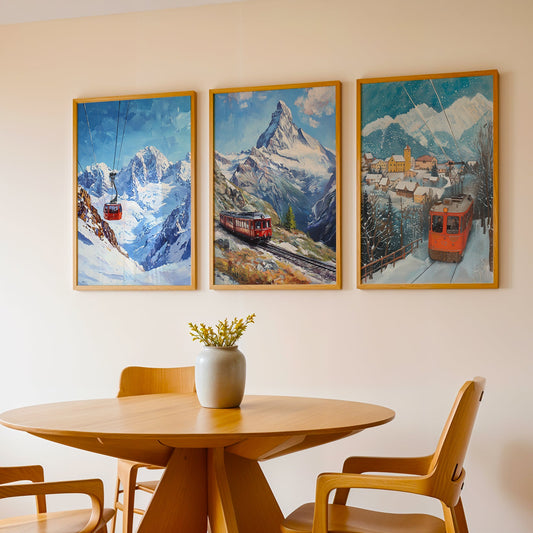 Gallery Wall Painting Set of Three