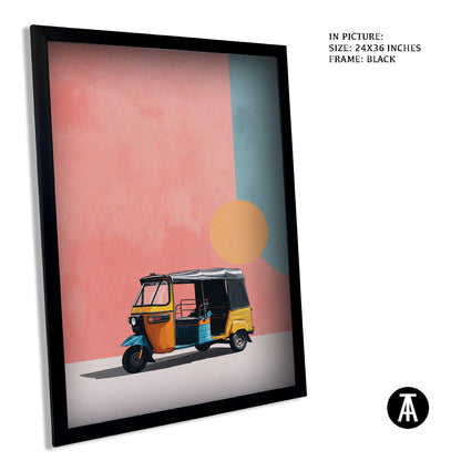 Artwork in Black Frame