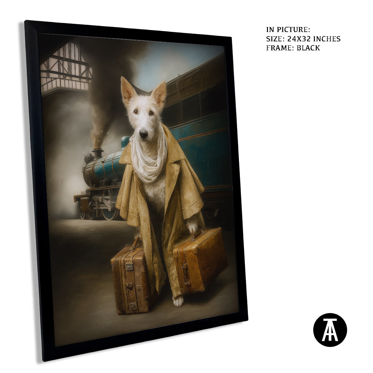 Artwork in Black Frame