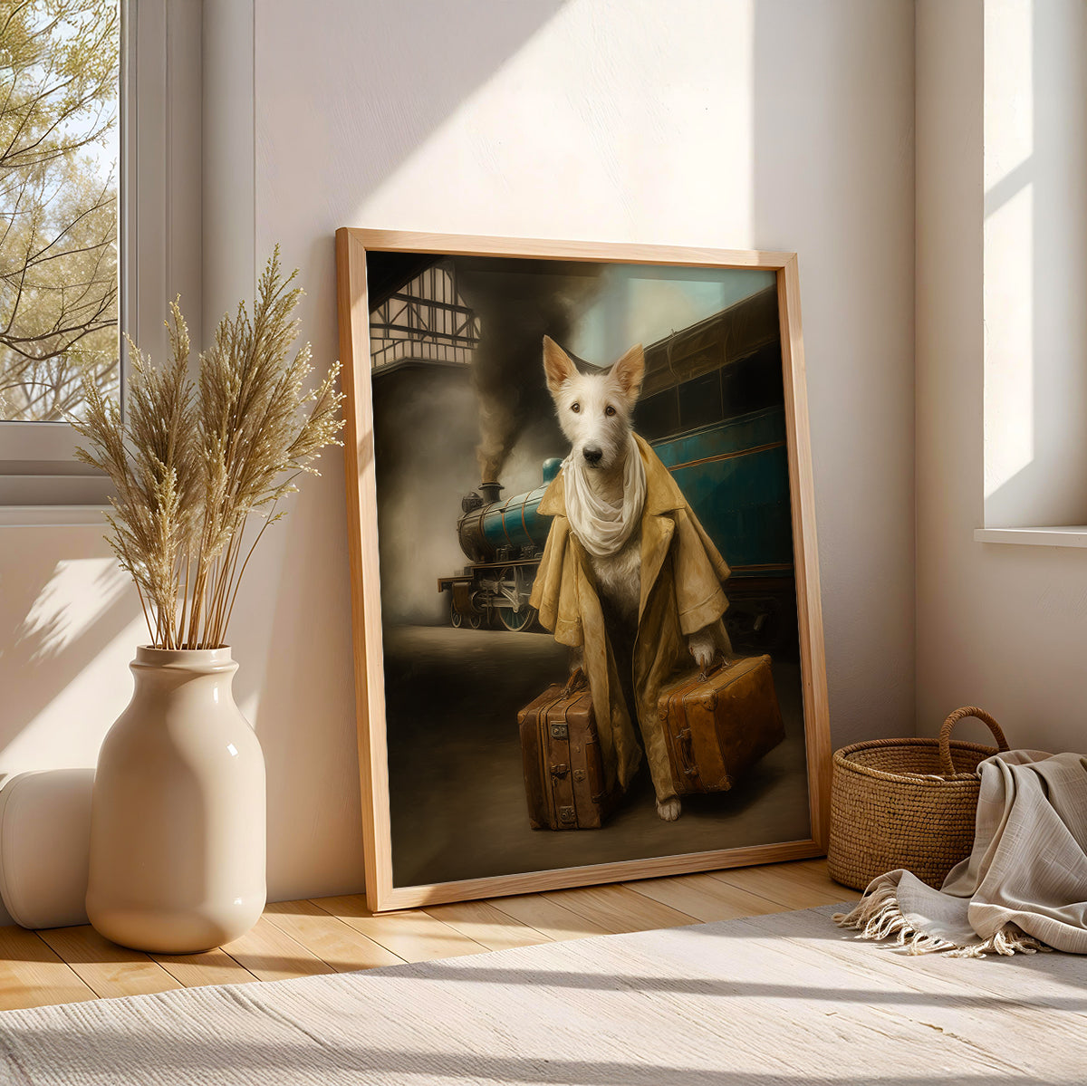 Painting in a Lifestyle Setting