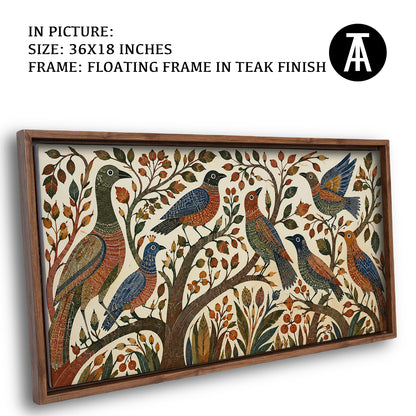 Artwork in Floating Frame