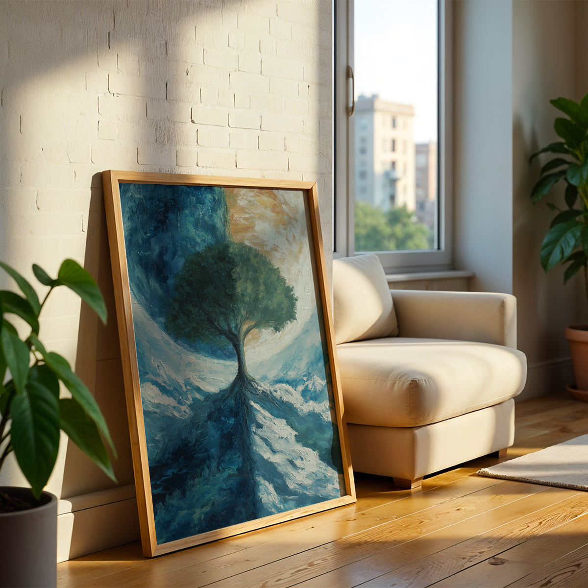 Vaastu Painting in a Lifestyle Setting