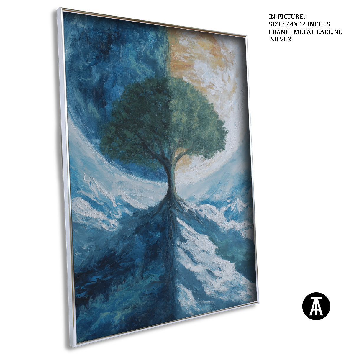 Artwork in Black Frame