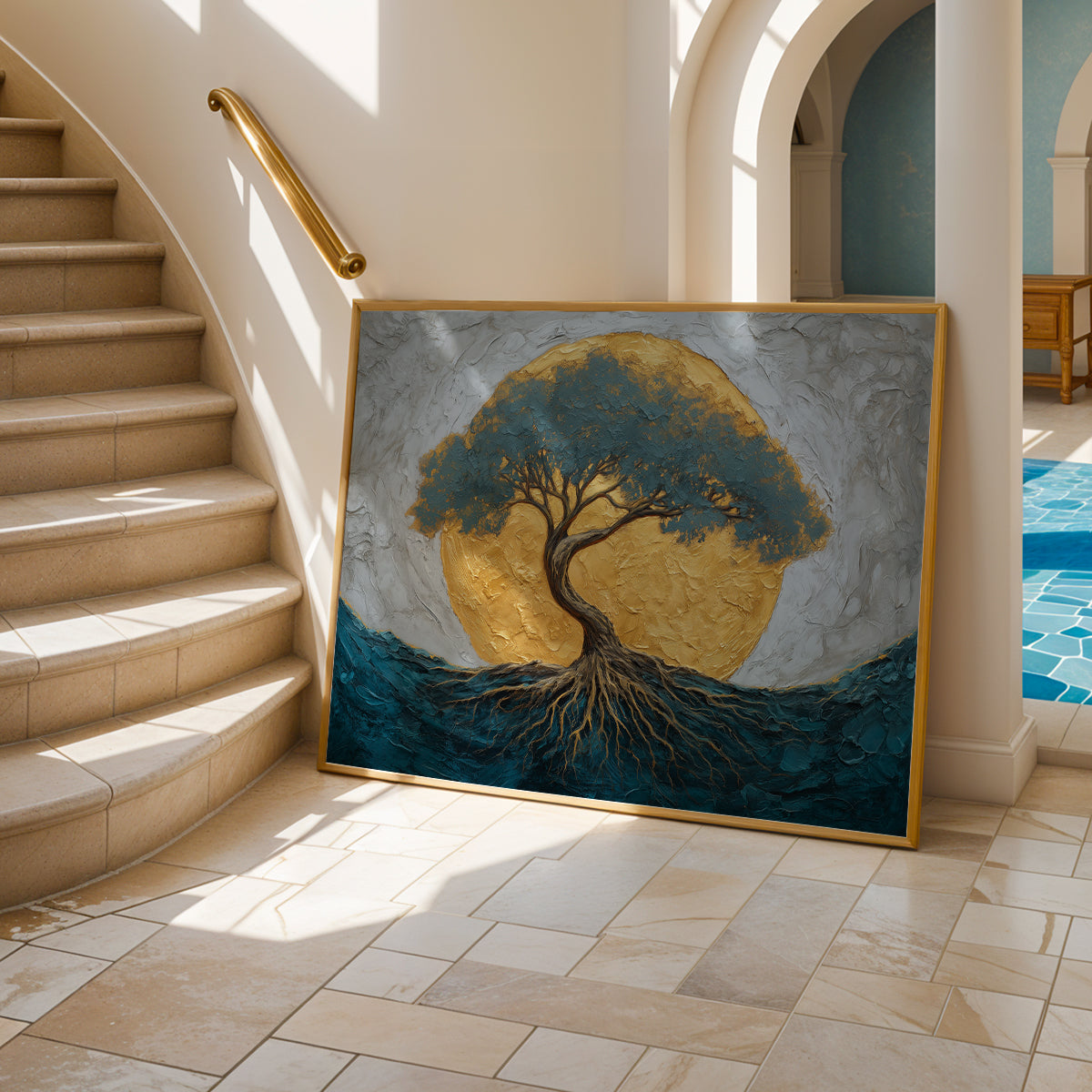 Vaastu Painting in a Lifestyle Setting