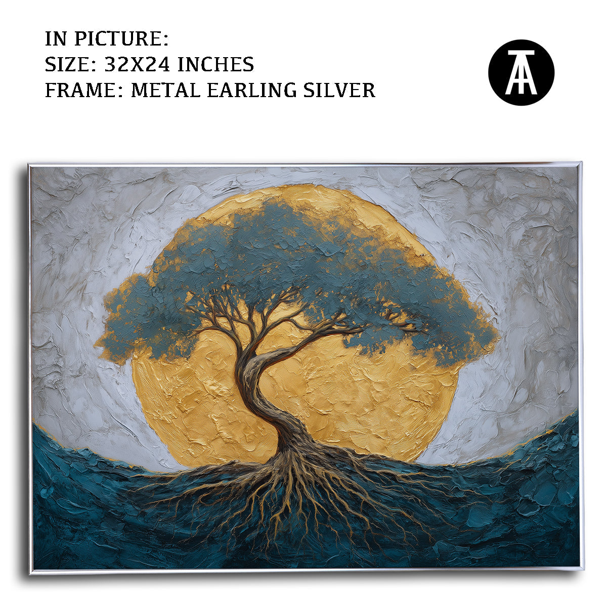 Artwork in Black Frame