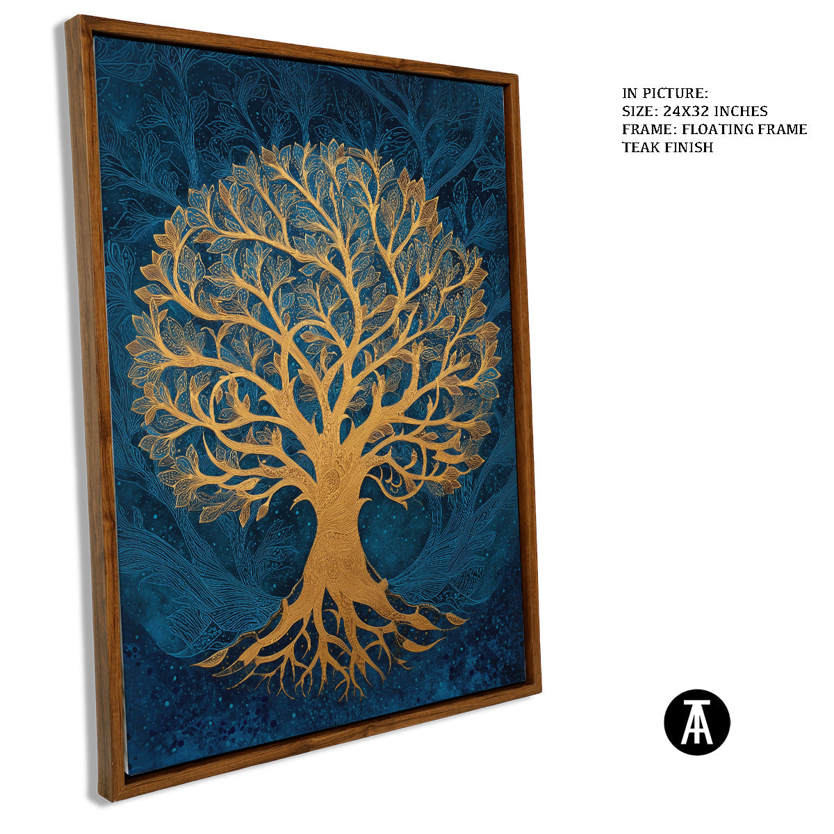 Artwork in Floating Frame