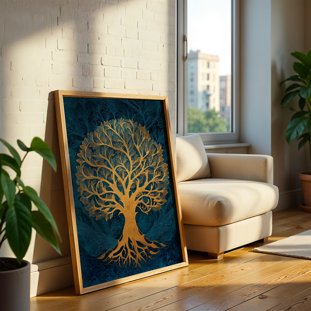 Vaastu Painting in a Lifestyle Setting