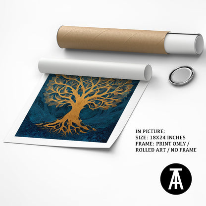 Artwork as Print Only or Rolled Art