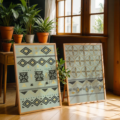 Heritage Indian Painting in a Lifestyle Setting