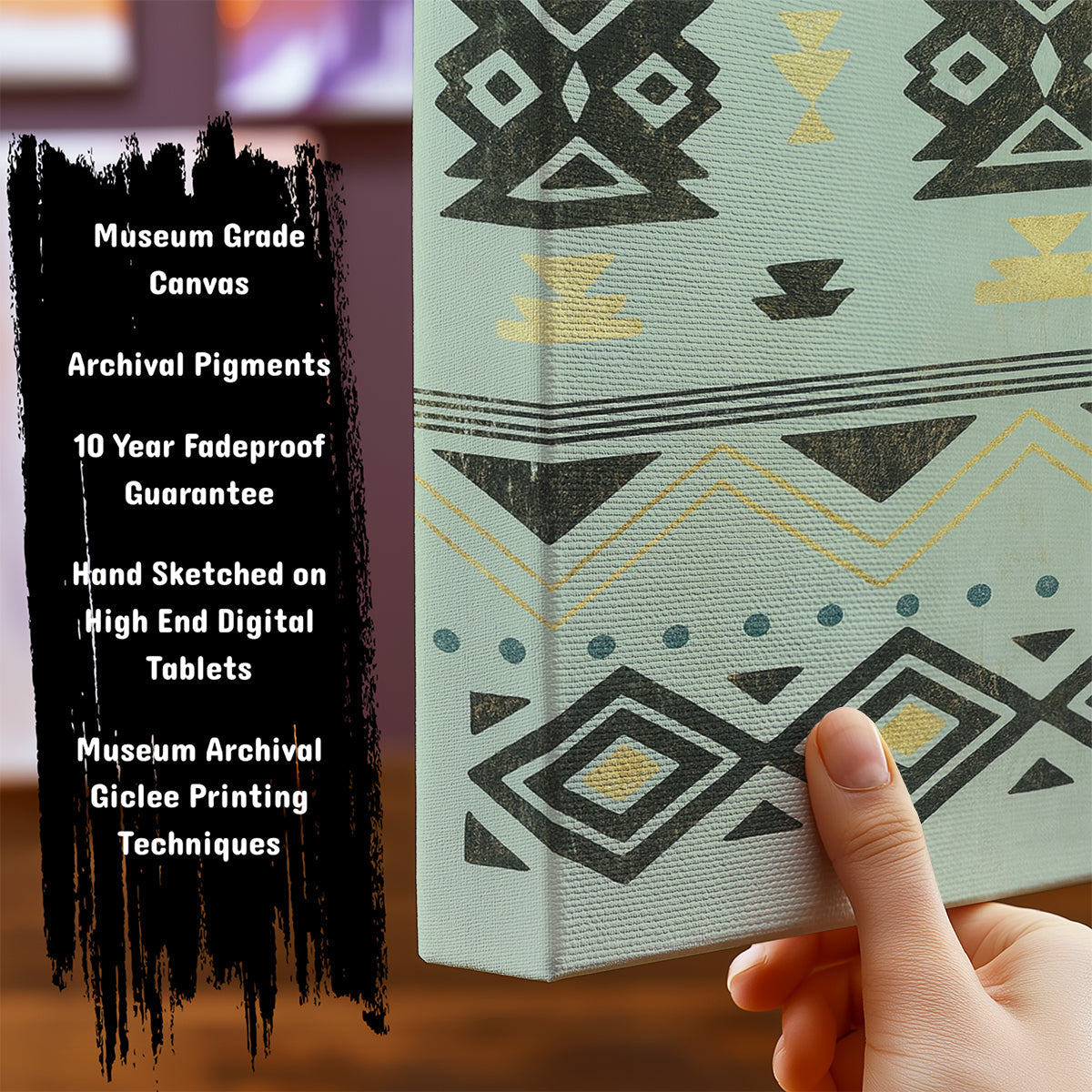 Information about Indian Art Canvas Art Print