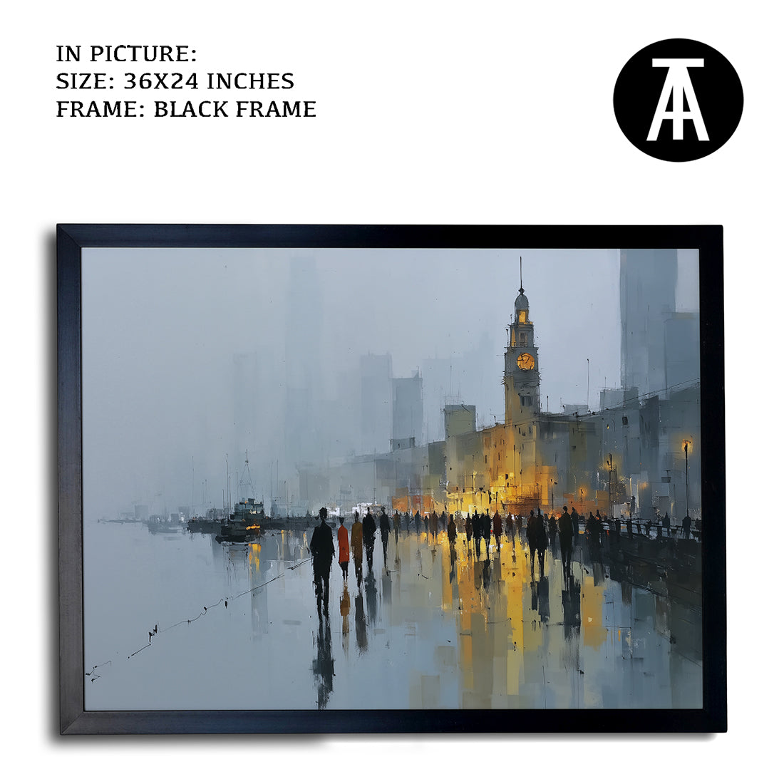 Artwork in Black Frame