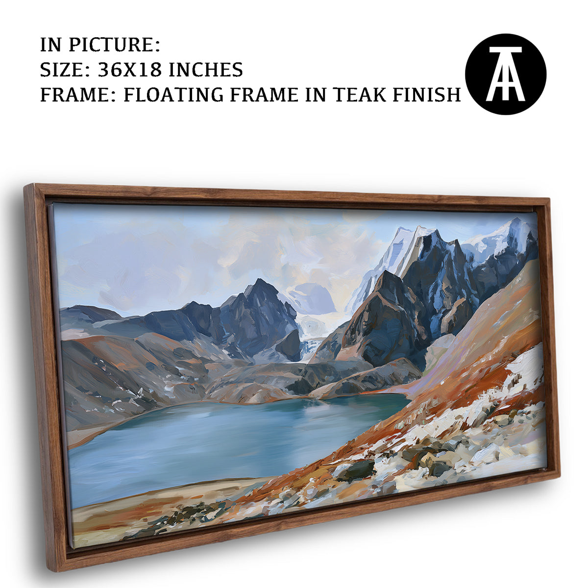 Artwork in Floating Frame