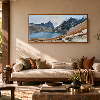 Indian Artwork in a Lifestyle Setting