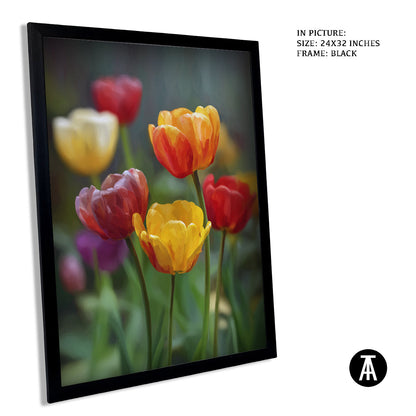 Artwork in Metal Earling Silver Frame