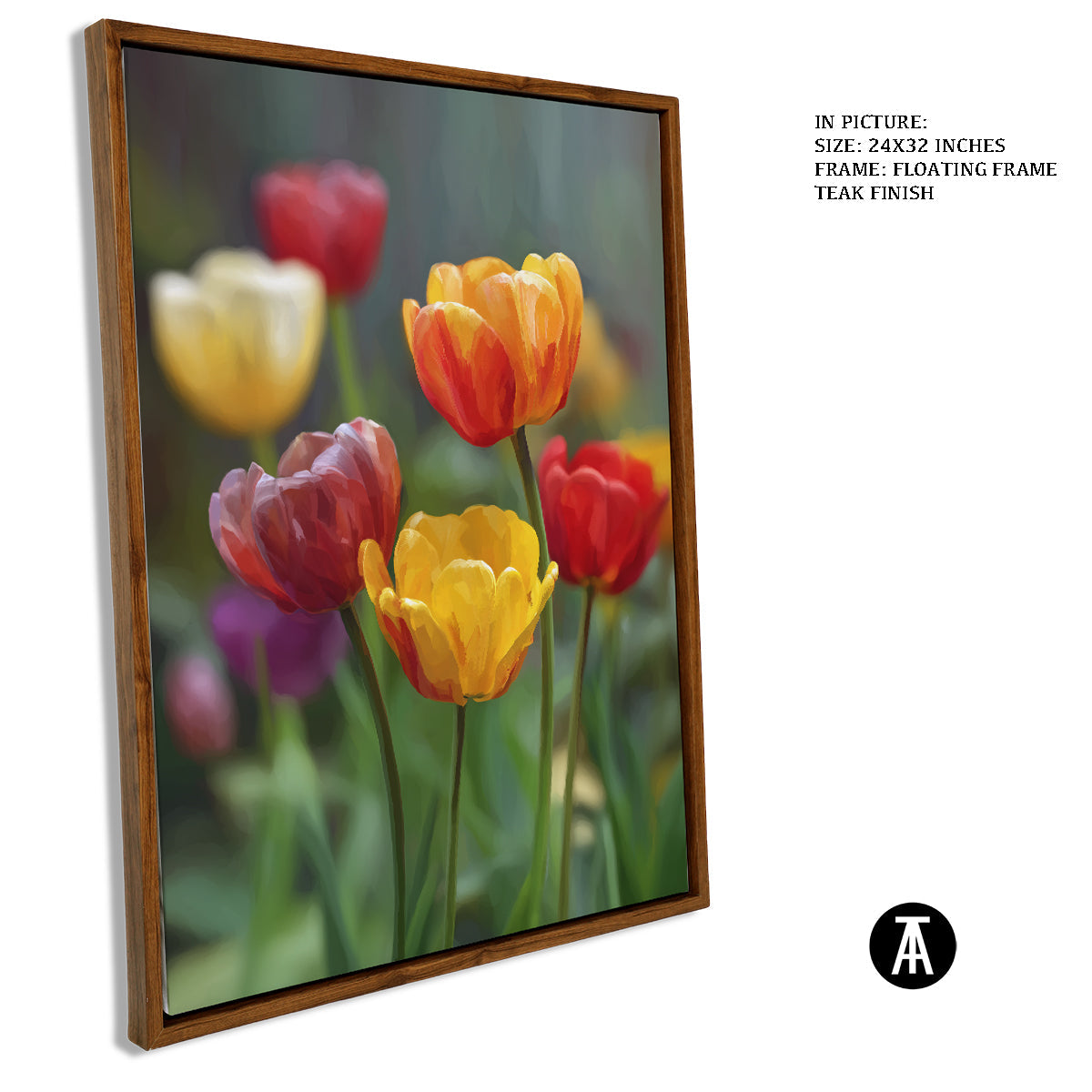 Artwork in Floating Frame