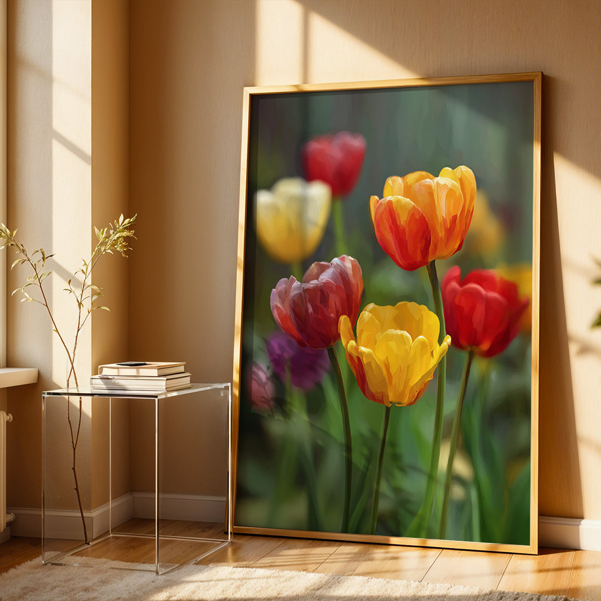 Tulip Flowers | Vaastu Art | Vaastu Painting – TravelArty