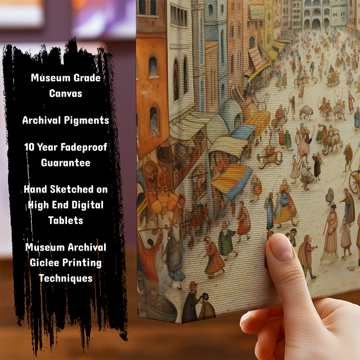 Information on Canvas Art Set of Three