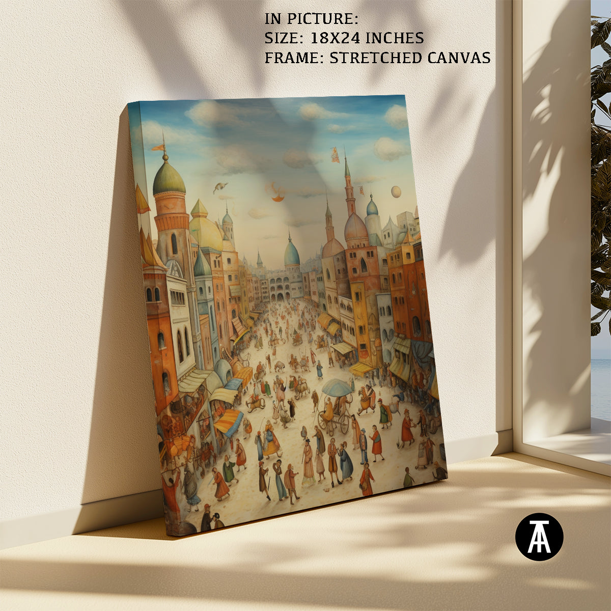 Sample Artwork in Stretched Canvas