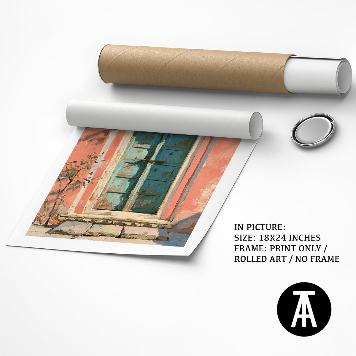 Artwork as Print Only / Rolled Art