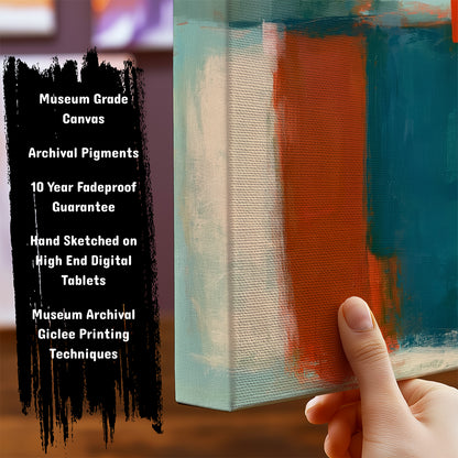 Information about Abstract Art Print