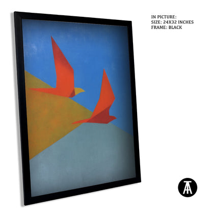 Artwork in Black Frame