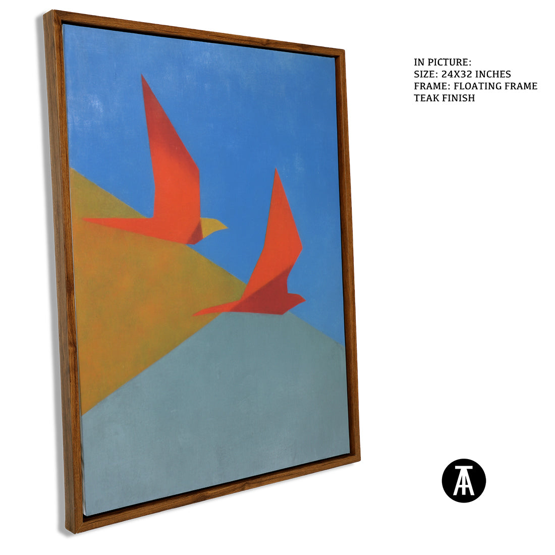 Artwork in Floating Frame