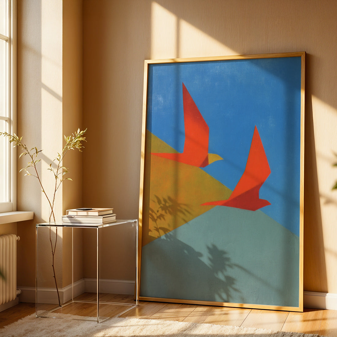 Painting in a Lifestyle Setting