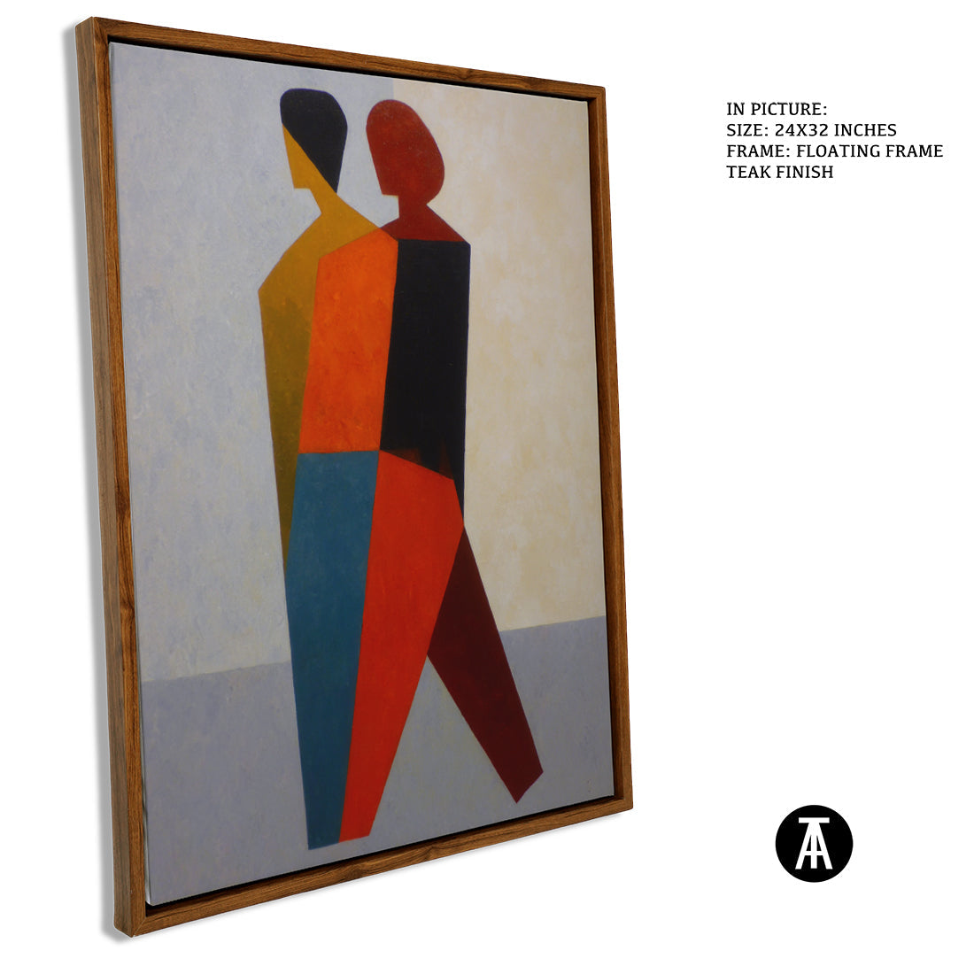 Artwork in Floating Frame