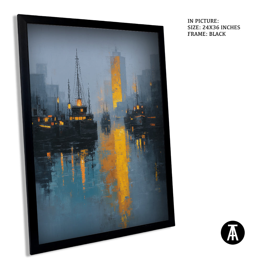 Artwork in Black Frame