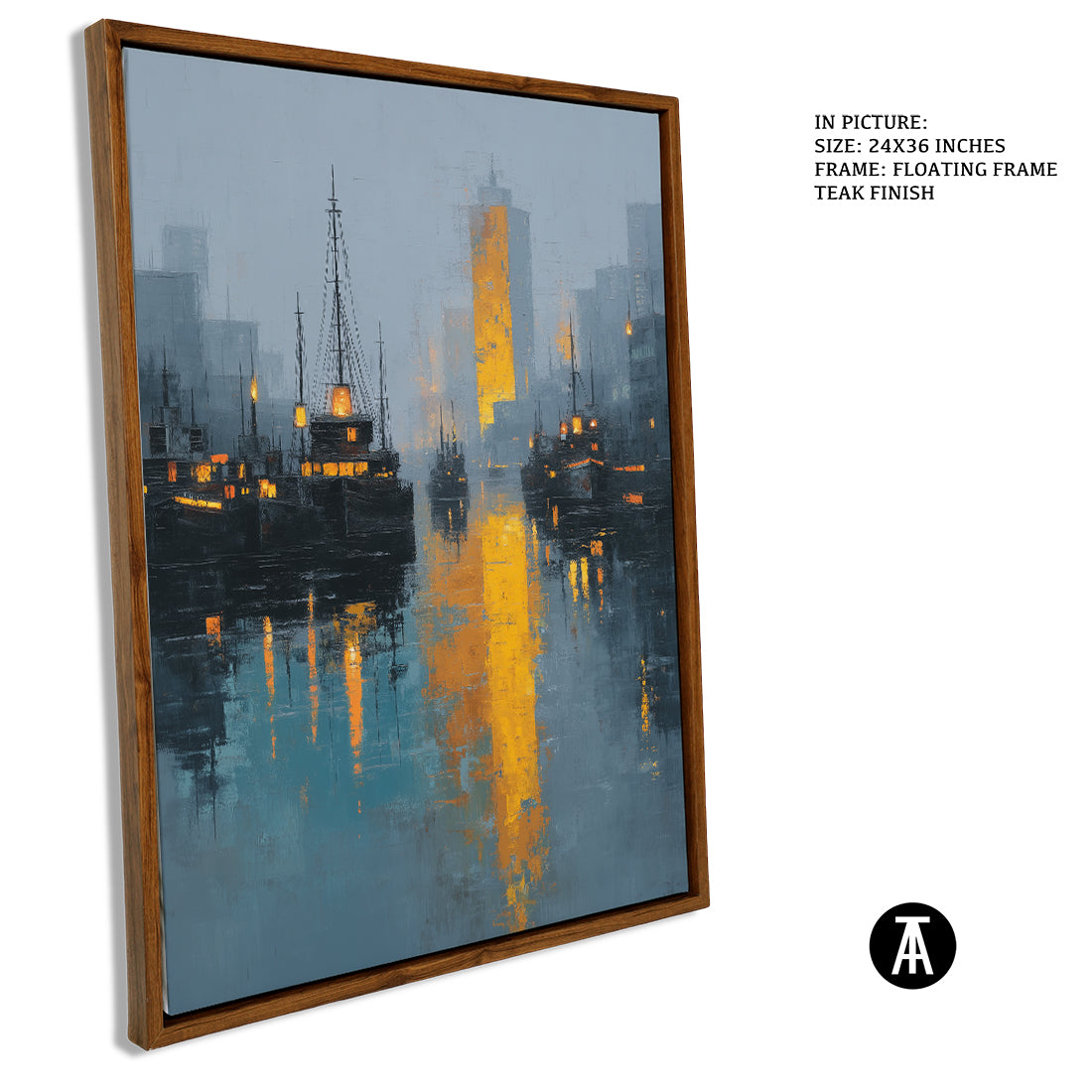 Artwork in Floating Frame