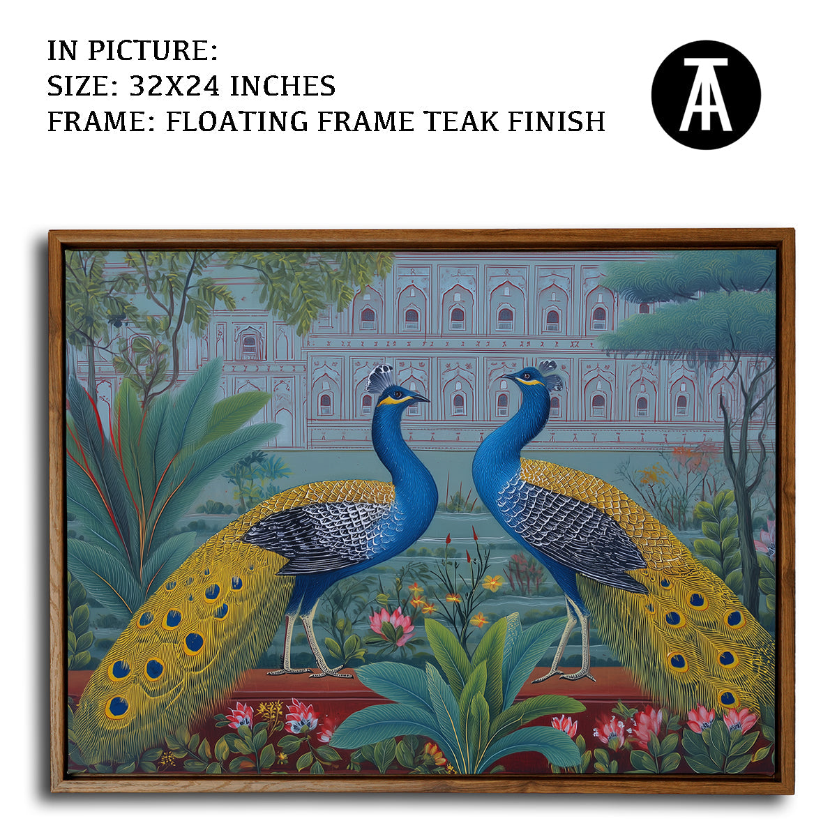 Artwork in Floating Frame