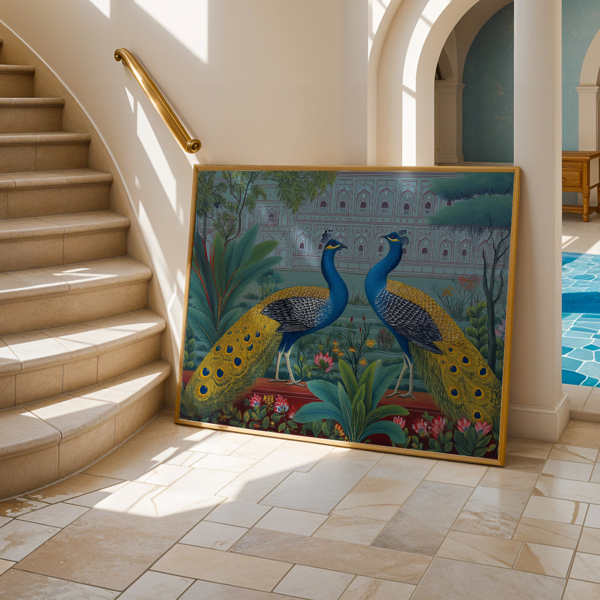 Vaastu Painting in a Lifestyle Setting